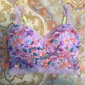 Patterned bralette